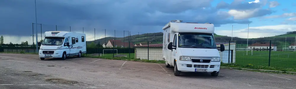 Wohnmobilstellplatz Semur-en-Auxois 